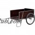 Steel Yard/Garden Cart, 67"W, 13.6 cu. ft.   554222511